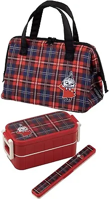 New Skater Insulated Gamaguchi Lunch Bag Little My Check Moomin KGA1-A Moomins • $39.99