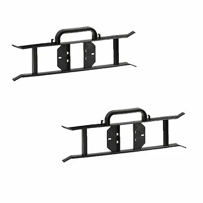 2 Cable Wire Tidy Reel H Frame Extension Power Lead Rope Carrier Wrap Holder BLK • £6.92