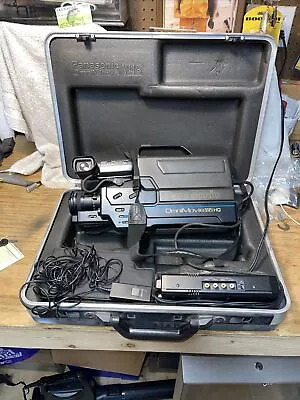 Vintage Panasonic PV-3200 OmniMovie VHS HQ Video Camcorder  Tested Works W/Case • $89.99