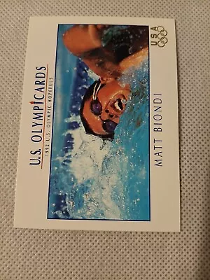 1992 Matt Biondi Impel Team Usa Olympics Card #69 Swimming • $1.99