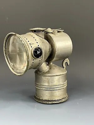 Antique 19c “THE PERFECTION” Carbide Bicycle Lamp PAT.March 28 1899*Ultra Rare* • $1003.57