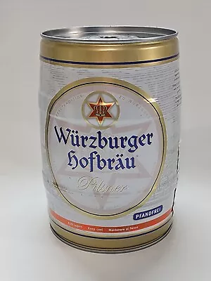 Wurzburger Hofbrau Beer 5 Liter Mini Keg Can Greman Germany Fast Same Day Ship • $10.99