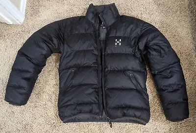 Haglofs Nube Down Puffer Jacket - Black - Women's EU38 • $125