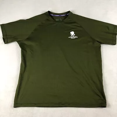 Under Armour Wounded Warrior Project Shirt Mens Medium Olive Green Activewear • $16.89
