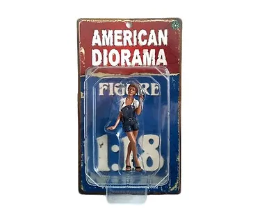 LADY MECHANIC SOFIE AMERICAN DIORAMA 1:18 Scale Figurine 3.5  Female Figure • $8.16