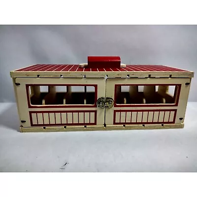 Melissa & Doug Take-Along Wooden Show Horse Stable Only • $10.39