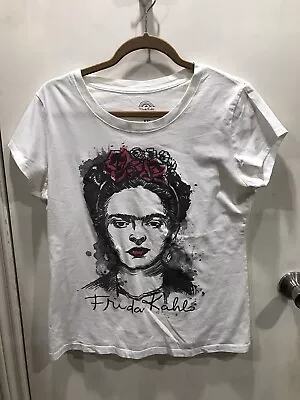 Official Frida Kahlo Ladies White T-Shirt Size XXL • $5