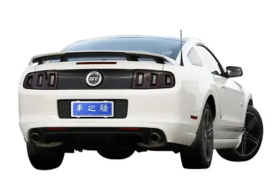 For 2010-2014 Ford Mustang GT 4-Pedestal Matte Black Trunk Rear Spoiler Wing • $85