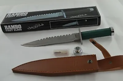 Rambo  First Blade Part I Signature Edition Military Survival Fighting Knife AU • $59.99