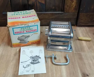 Vintage - Thaili - Pasta Italiano - Hand Crank Noodle Machine - 4 1/4  - VTL-100 • $29.99