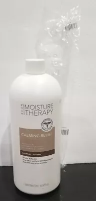 Moisture Therapy Bonus-Size Calming Relief Body Lotion 33.8 Fl Oz SEALED & Pump  • $27.99