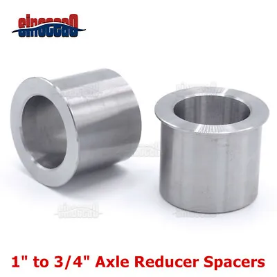 Wheel Bearing Reducers 1  To 3/4  Axle Reducer Spacer For Harley Dyna Softail • $8.50