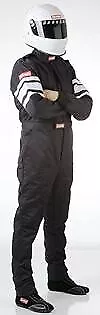 2XLarge Black Multi-Layer 1 Piece Race Driving Fire Safety Suit SFI 5 Rated • $314.99