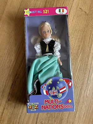 Vintage 1980s Multi-Nations Doll Ireland - Mary Quant Daisy Doll Size - BNIB • £10