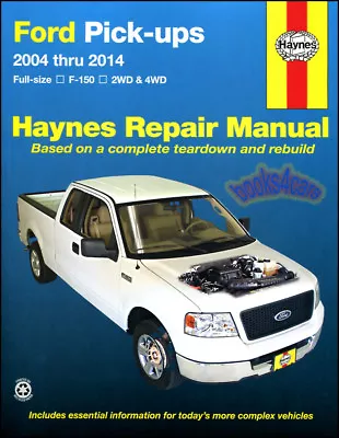 F150 Ford Shop Manual Service Repair Haynes Book Pickup Truck F-150 Chilton 4x4 • $37.95