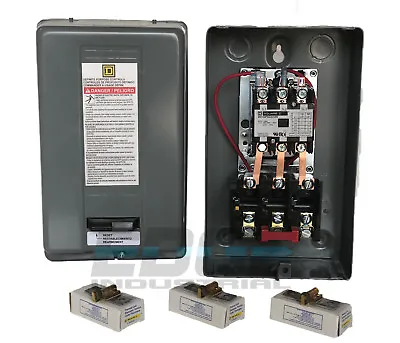 Square D Electric Magnetic Motor Starter Control 10hp 3ph 230v 8911dpsg33v09 • $285.95
