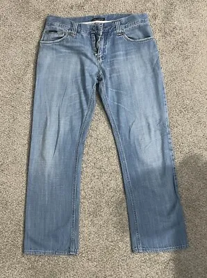 Dolce And Gabbana 33x32 Men’s Vintage Light Blue Jeans • $30