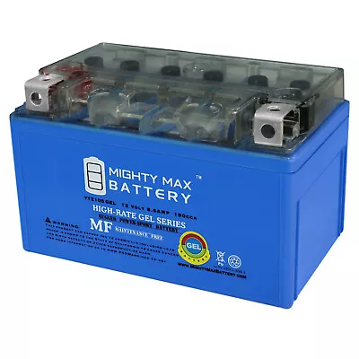 Mighty Max 12V 8.6AH 190CCA GEL Battery Replaces Yamaha YZF R6 600 YZFR6BW 2012 • $34.99