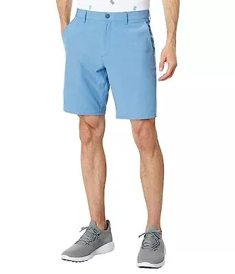 Johnnie-O Calcutta Performance Golf Shorts (Maverick) Mens Clothing Blue Size 32 • $27.19