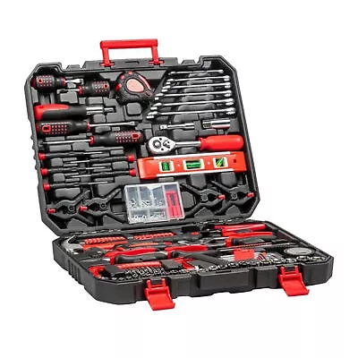 198 PCS Tool Set Professional Mechanics Craftsman Kit Black/RedCase • $72.53