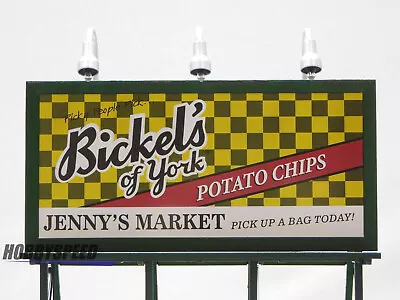 MTH RAILKING JENNY'S MARKET LIGHTED BILLBOARD O GAUGE Railroad 30-90646 NEW • $38.84