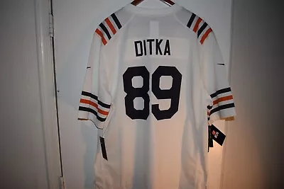 Mike Ditka NEW 2015 Chicago Bears Nike White Jersey Men's XL • $36