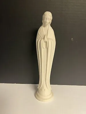Praying Madonna Mother Virgin Mary Statue Figurine 10 1/2  Tall • $12.99