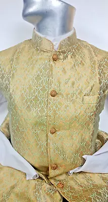 Indian Traditional Nehru Jacket For Men’s Party Wear Waistcoat-Blazer-Beatles  • £45