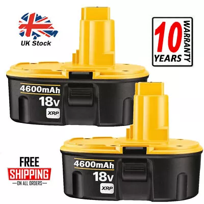£35.90 • Buy 2× For Dewalt 5.5Ah DE9098 Battery Cordless Drill 18V XRP DC9096 DE9095 DC725 UK