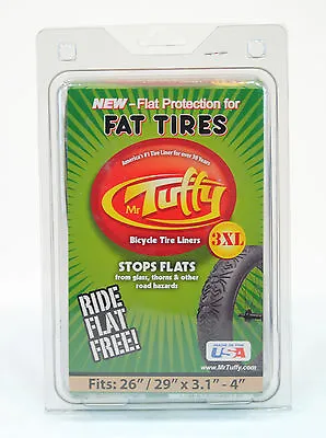 Mr. Tuffy XL-Series Fat Bike 3XL 26/29x3.1-4.0 Tire Guard LinerTanPair • $53.81