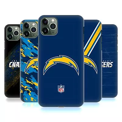 OFFICIAL NFL LOS ANGELES CHARGERS LOGO HARD BACK CASE FOR APPLE IPHONE PHONES • £17.95