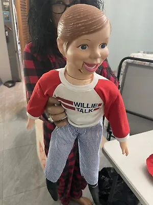 Vintage Willie Talk Ventriloquist Dummy Doll By Horsman • $62