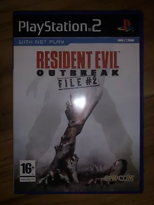 Sony Playstation 2 Ps2 Resident Evil Outbreak File #2 Complete  • $50