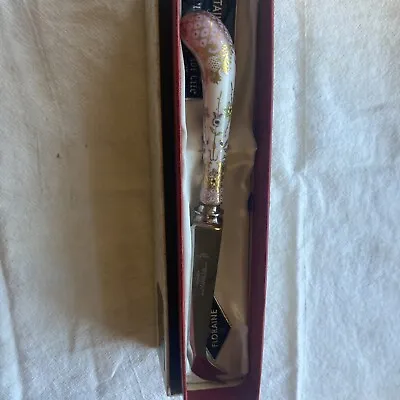 A.E. Lewis & Co Floraine Stainless Steel Knife -Blade Made In England With Box • $19.99