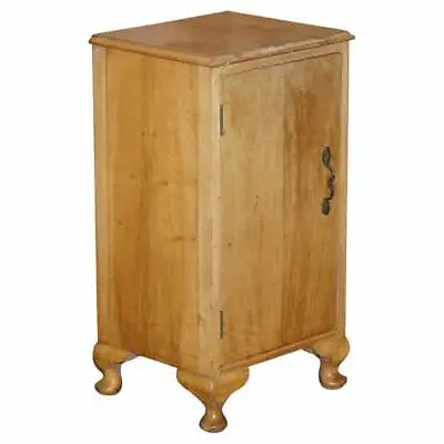 £200 • Buy Lovely Vintage Circa 1930's Bedside Lamp End Wine Table Burr Walnut Part Suite