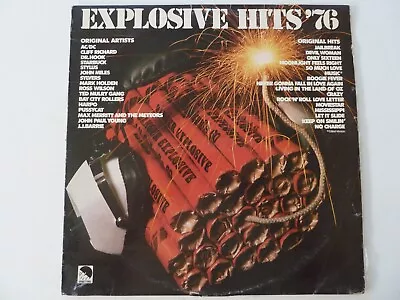 Explosive Hits '76 Record Vinyl Lp Aus AC/DC TMG EMI International – SCA 008 • $10