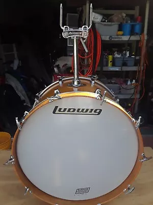 Vintage Ludwig Maple 22x14  Thermo-gloss Bass Drum • $325