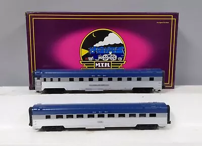 MTH 20-6626 O NKP 70' Streamlined Sleeper/Diner Passenger Car Set (Set Of 2) LN • $173.99