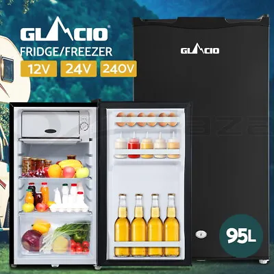 $459.95 • Buy Glacio 95L Portable Fridge Camping Bar Freezer Cooler 12V/24V/240V Caravan Car