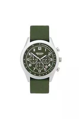 Sekonda Mens Military Style Chronograph Watch 30067 • £39.99