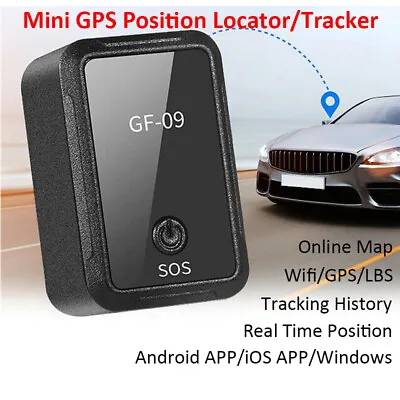 £16.89 • Buy Magnetic Mini GPS Tracker Car Kids GSM GPRS Real Time Tracking Locator Device UK