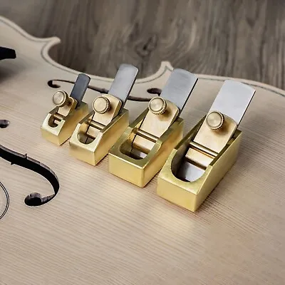 1set(4pcs) Brass Planes Tool Luthier Tools Violin Special Tools Flat Bottom • $35