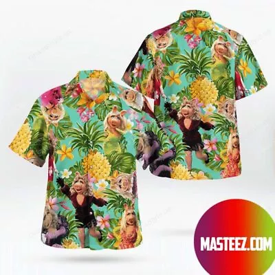 The Muppet Show Miss Piggy 3D HAWAII SHIRT US Size Christmas Gift Halloween Gift • $25.96