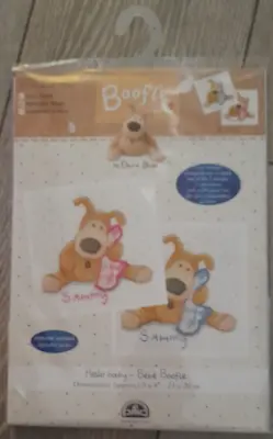 £10.99 • Buy Counted Cross Stitch Kit - HELLO BABY - BEBE BOOFLE   Pink Or Blue DMC BL1003/68