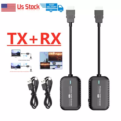 5G 4K Wireless HDMI Video Transmitter Receiver Extender Display For TV Stick • $50.99