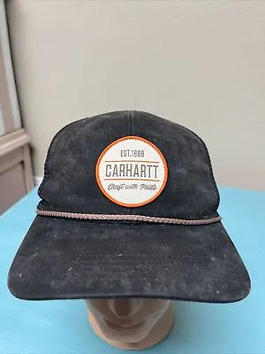 Carhartt Snapback Ball Cap Mesh Trucker • $11.95