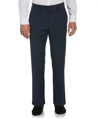 Cubavera Linen-Blend Flat Front Pants Linen Blend Classic Fit • $29.97