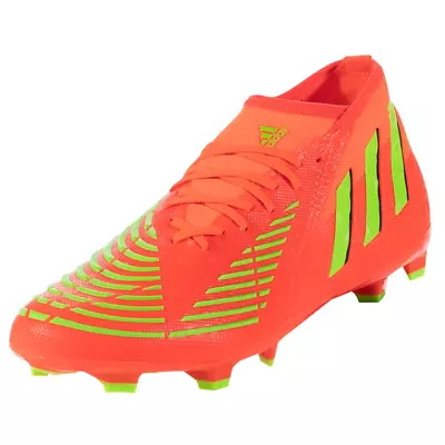 Adidas Predator Edge.2 Firm Ground Soccer Cleats (Solar Red/Team Solar Yellow) • $140