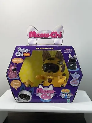  2000 Tiger Electronics Sega Toys Meow-Chi Interactive Robo-Chi Pet #59705  • $49.99