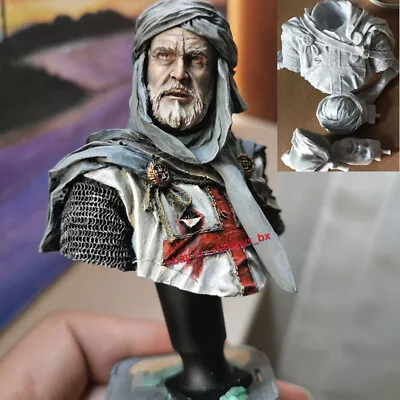 £20.26 • Buy Knight Bust 1/10 Unpainted Resin Model Kit Unassembled Garage Kit Figure Model